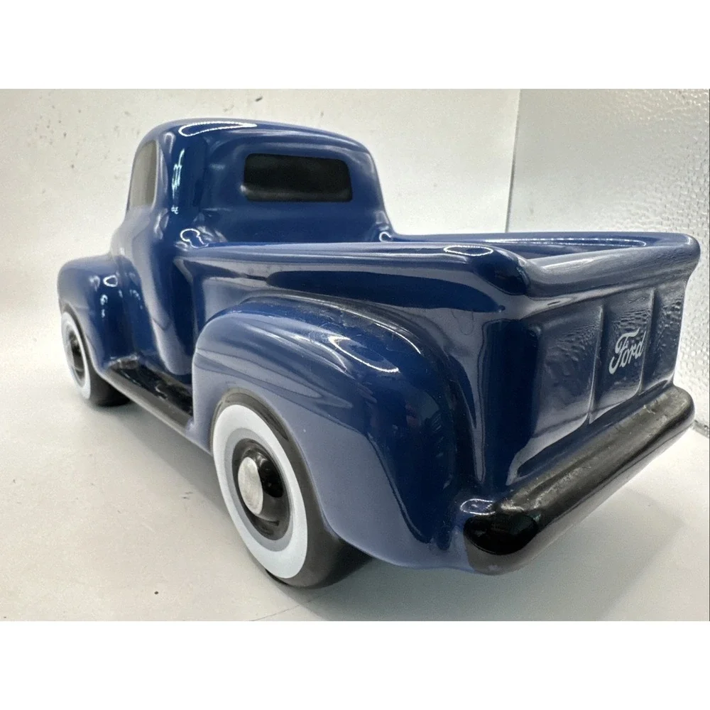Teleflora Gifts Ford F1 Truck Planter Blue
